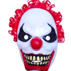 Маска Хэллоуин арт.tr3077 Клоун с волосами