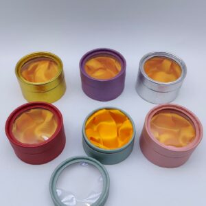 Коробка для бижутерии круглая 8*5,5см арт.tr2877 ассорти 500тг