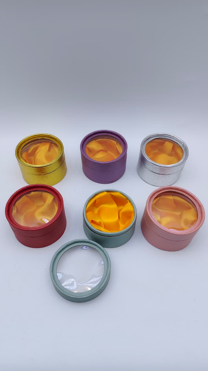 Коробка для бижутерии круглая 8*5,5см арт.tr2877 ассорти 500тг Коробка для бижутерии круглая 8*5,5см арт.tr2877 ассорти 500тг