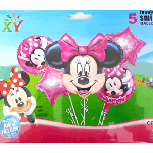 Шары фольга набор Minnie уп 5шт арт.xy-q040
