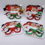 Очки новогодние арт.40-16 Снеговик/Дед Мороз 700тг