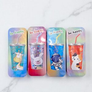 Пенал металлический Be Happy арт.55-205a ассорти