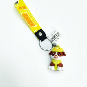 Брелок Щенячий патруль 5см арт.666-48 Крепыш желтый
