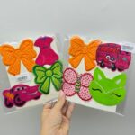 Термонаклейки ассорти уп 4шт 800тг