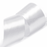 Лента атлас 5см бобина 20ярдов арт.tr671 белая