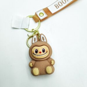 Брелок Лабубу 6см арт.tr957 светло-коричневый