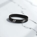 Браслет силиконовый Наруто арт.tr1895 черный