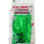 Дождик для фотозоны Foil Fringe Curtain 2м*1м арт.tr1383 зеленый