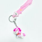 Брелок Единорог 4см арт.B18 розовый