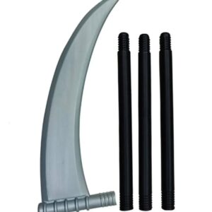 Коса пластик арт.tr3001 черно-серый