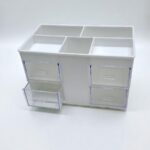 Органайзер 5 отделов с 4мя ящиками 16.5*9*10см арт.tr2332 белый