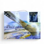 Рисование по номерам 30*40см арт.ktl4062 Черные кошки