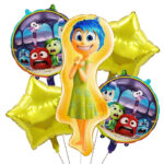 Шары фольга набор Радость уп 5шт арт.s-y-1008