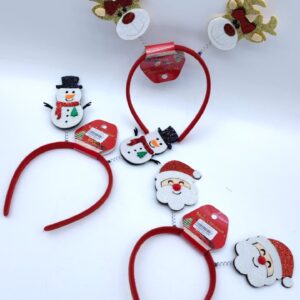 Ободок новогодний арт.40-24 ассорти 500тг