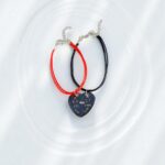 Браслеты парные на шнурке с магнитом сердце Best Friends Forever арт.tr1831 серебро