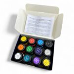 Краски акриловые по ткани в баночках Decola 12цв 20мл арт.4141216