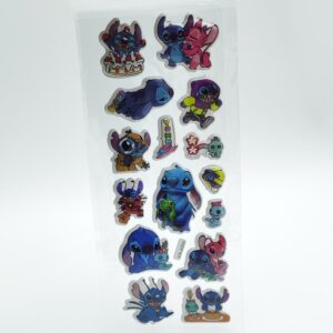 Наклейки 3D Стич арт.xyk-a593