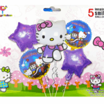 Шары фольга набор Hello Kitty уп 5шт арт.zcs1365-2537