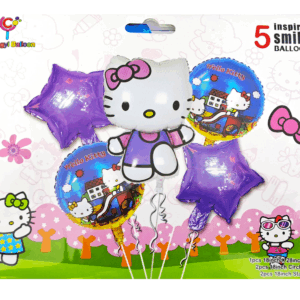 Шары фольга набор Hello Kitty уп 5шт арт.zcs1365-2537
