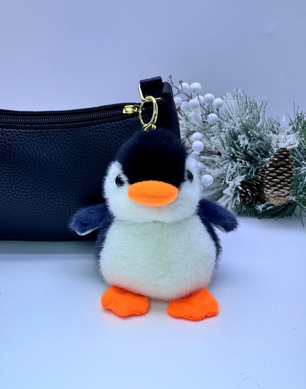 Брелок мягкий Пингвин арт.tr2750 сине-белый Брелок мягкий Пингвин арт.tr2750 сине-белый