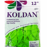 Шары упаковка 100шт однотонные Koldan 12д арт.tr1063 светло-зеленый