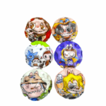 Мячик попрыгунчик Лабубу арт.tr1320 ассорти