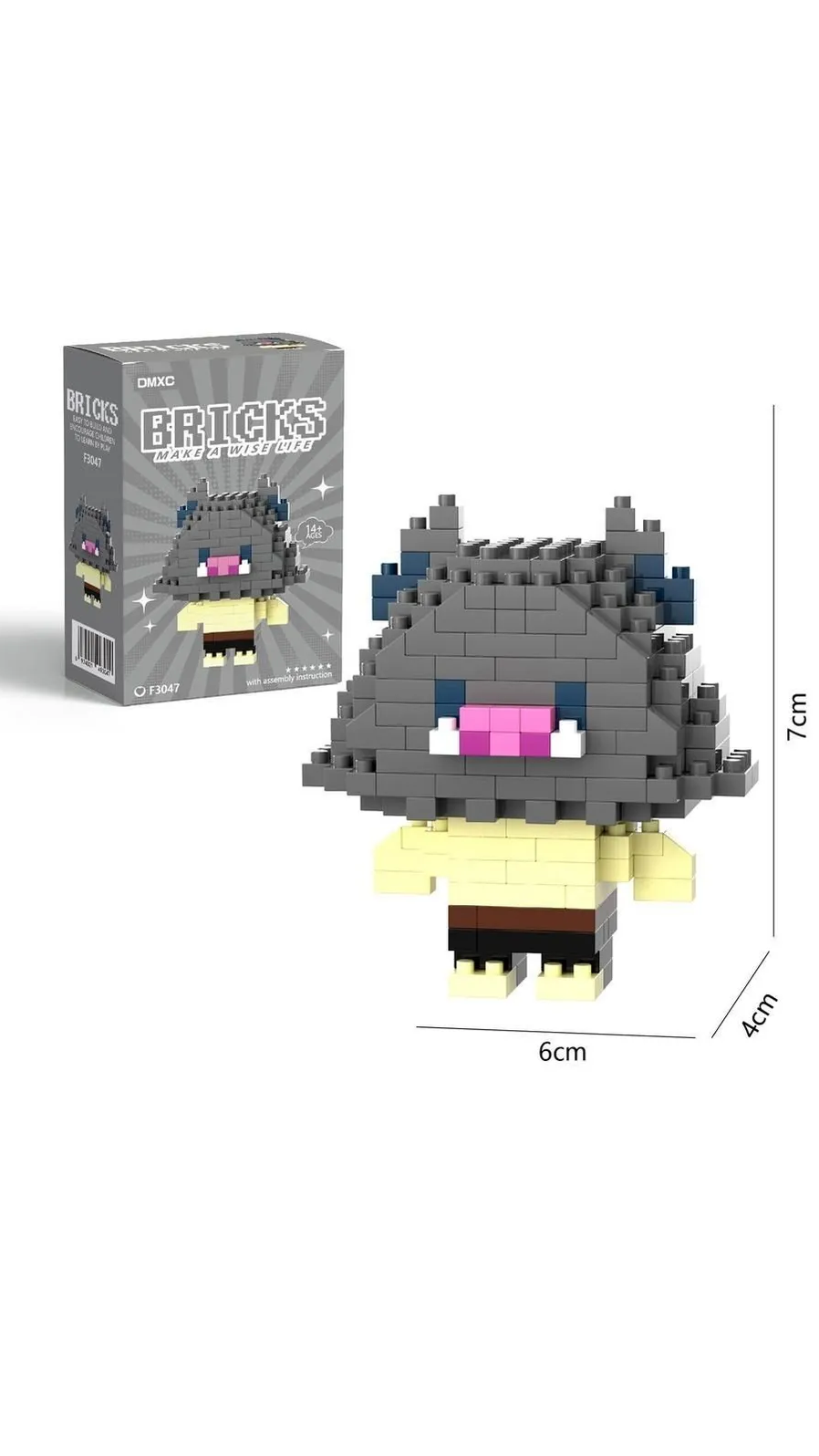 Конструктор Bricks Клинок Рассекающий Демонов арт.f3047 Иноске Конструктор Bricks Клинок Рассекающий Демонов арт.f3047 Иноске