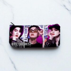 Пенал BTS, the best арт.km-1006-bts фиолетовый