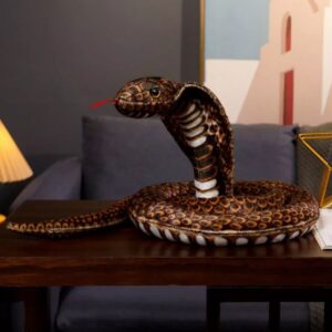 Мягкая игрушка Змея коричневая 90см арт.tr1500