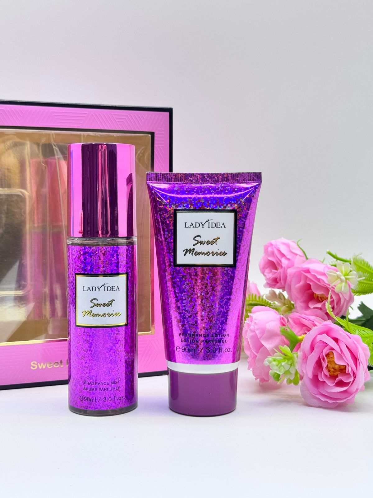 Набор косметический Lady idea 2в1 90мл арт.ld2008-2 sweet memories Набор косметический Lady idea 2в1 90мл арт.ld2008-2 sweet memories