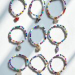 Браслет из бисера с подвеской арт.tr1943 ассорти