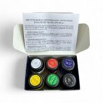 Краски акриловые по ткани в баночках Decola 6цв 20мл арт.4141025