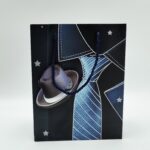 Пакет подарочный с галстуком 3d 18*10*23см арт.wb-0751-2s