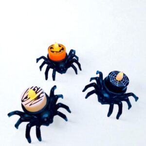 Свеча электронная Паук 9см арт.tr3014 ассорти