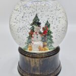 ночник новогодний LED снежный шар 15 000тг