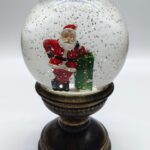 ночник новогодний LED снежный шар 15 000тг