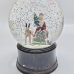 ночник новогодний LED снежный шар 15 000тг