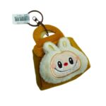 Брелок Сумочка Лабубу арт.lk7869 коричневый