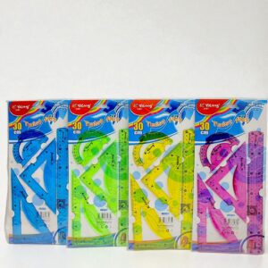 Линейки гибкие набор Yalong уп 4шт 30см арт.yl88139