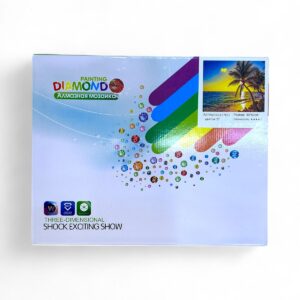 Алмазная мозайка 40*50см арт.gle77672 Пляж на закате