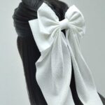 Бант на заколке арт.3542-3 белый