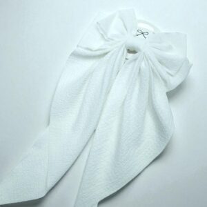 Бант на заколке арт.3542-3 белый