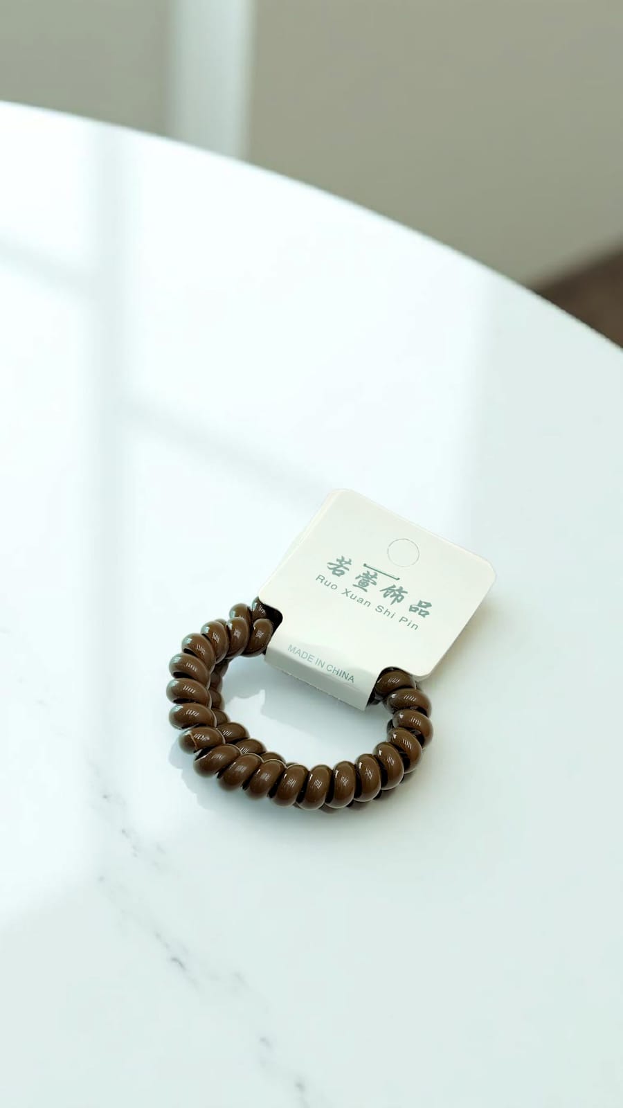 Резинки пружинки уп 2шт арт.3279-9 коричневые Резинки пружинки уп 2шт арт.3279-9 коричневые