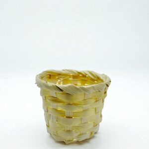 Корзинка плетенная без ручек 8*7см арт.tr2499