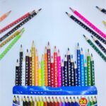 Карандаши цветные KEYROAD 24цв арт.tr1567