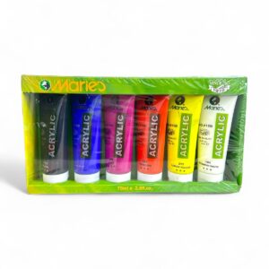 Краски акриловые в тюбиках Marie's 6цв 75мл арт.b-2006wd