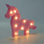 Ночник Единорог розовый арт.tr849