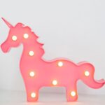 Ночник Единорог розовый арт.tr849