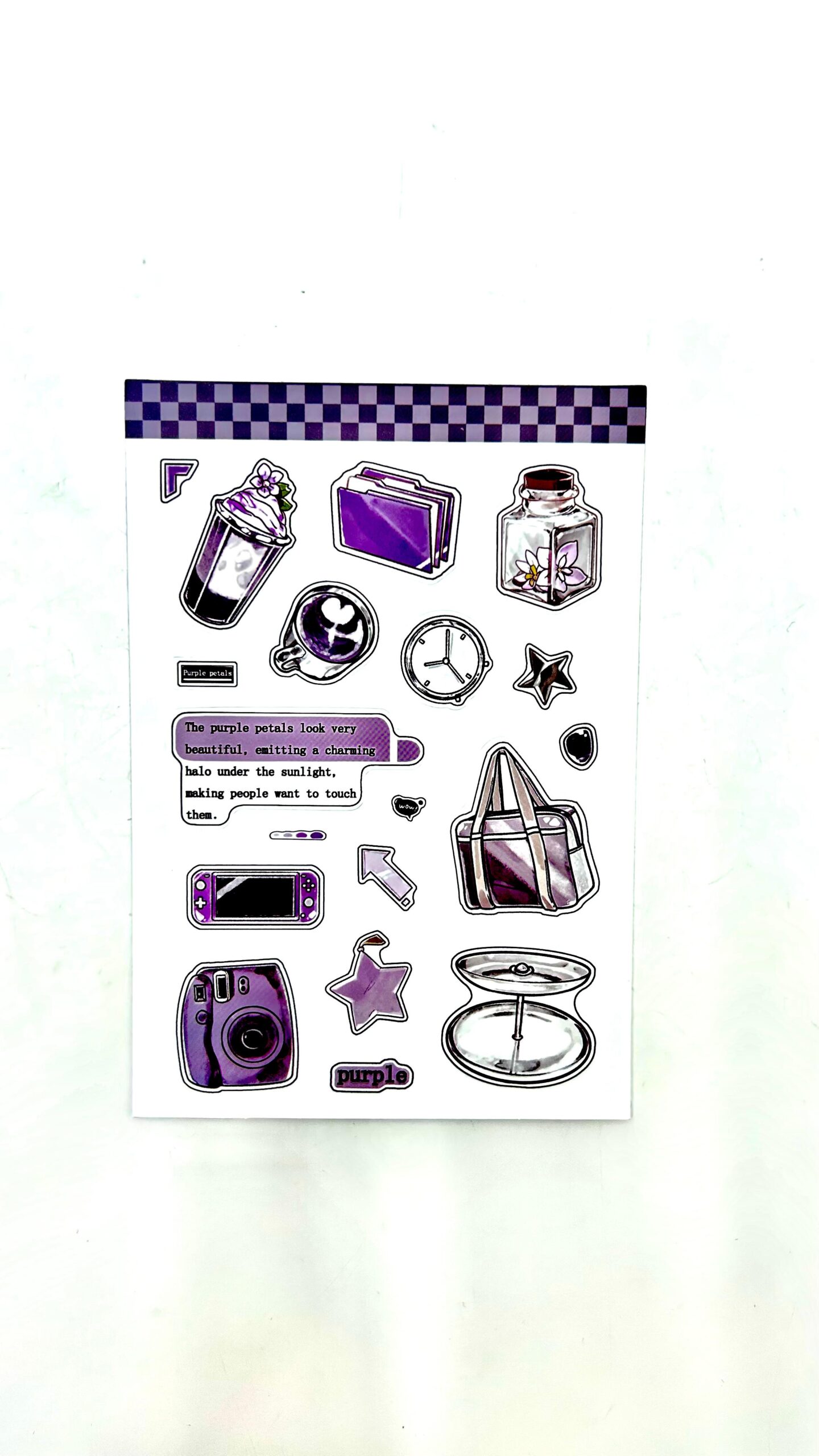 Наклейки Эстетика на листе А6 арт.tr399 Наклейки Эстетика на листе А6 арт.tr399