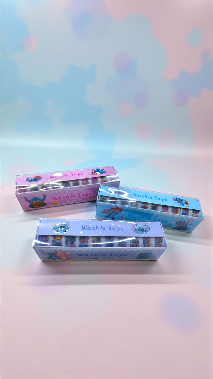 Скотч декоративный Стич уп 10шт арт.151 ассорти Скотч декоративный Стич уп 10шт арт.151 ассорти